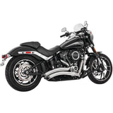 Freedom Performance Sharp Curve Radius Exhaust Chrome/Black - HD00702