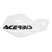 Acerbis White Uniko Non-Vented Handguards - 2041780002