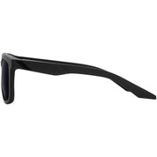 100% Hudson Sunglasses Soft Tact Midnight Mauve with Purple Lens - 61028-053-78