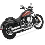 Vance And Hines Twin Slash Muffler 3in Slip On Exhaust Chrome With Fuelpak FP4