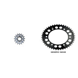 DRIVEN 520 Front & Rear Steel Sprocket Kit for Street HONDA CBR929RR 2000-2001