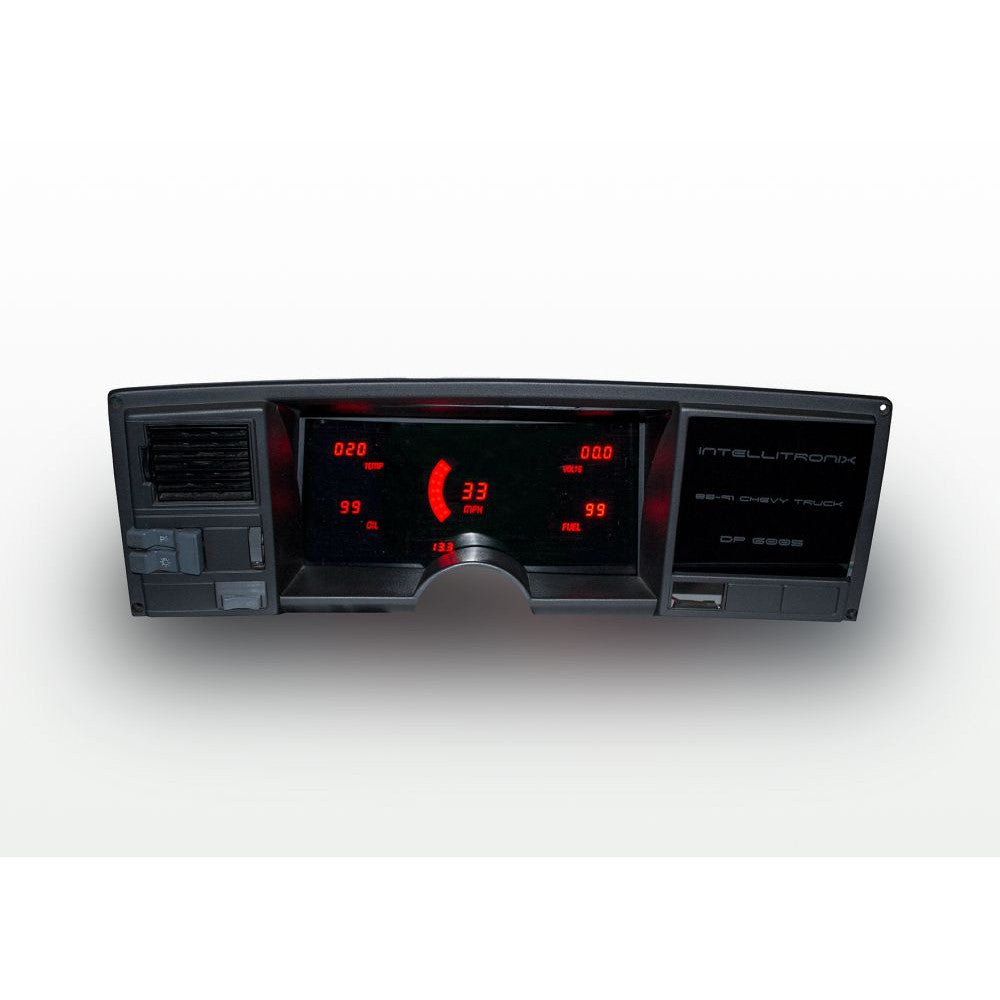 Intellitronix 1988-1991 Chevy Truck LED Digital DP6005 - Red