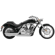 Cobra Slashdown Speedster Exhaust Chrome - 1832