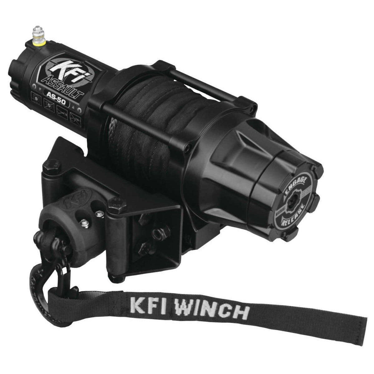 5000 lb KFI Assault Winch Mount Combo - 2016-2018 Can-Am Defender HD5 HD8 HD10