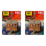 Kit de pastillas de freno delanteras EBC FA369/4HH para Kawasaki Ninja ZX-6RR 2005-2006