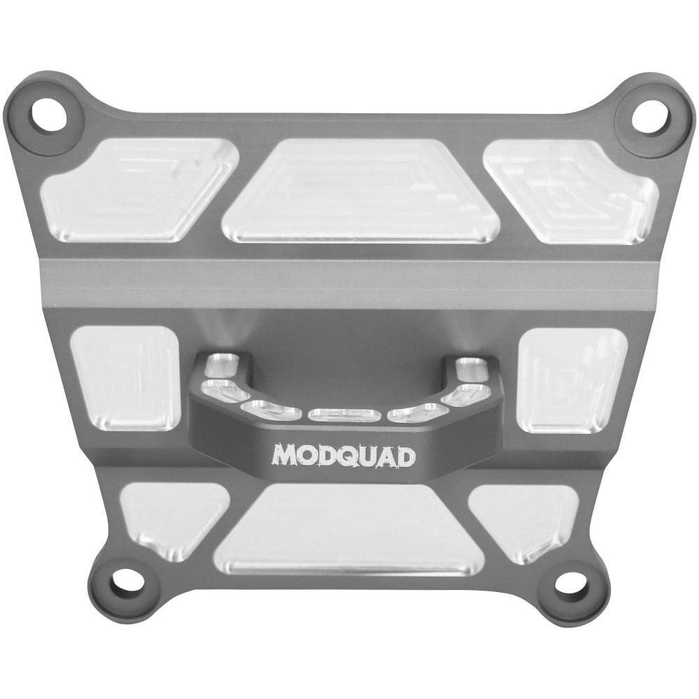Modquad Rear Differential Plate with Tow Ring Grey H-TALON-RDH-G
