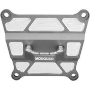Modquad Rear Differential Plate with Tow Ring Grey H-TALON-RDH-G