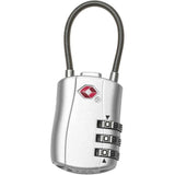 Kuryakyn TSA-Approved Cable Lock Silver