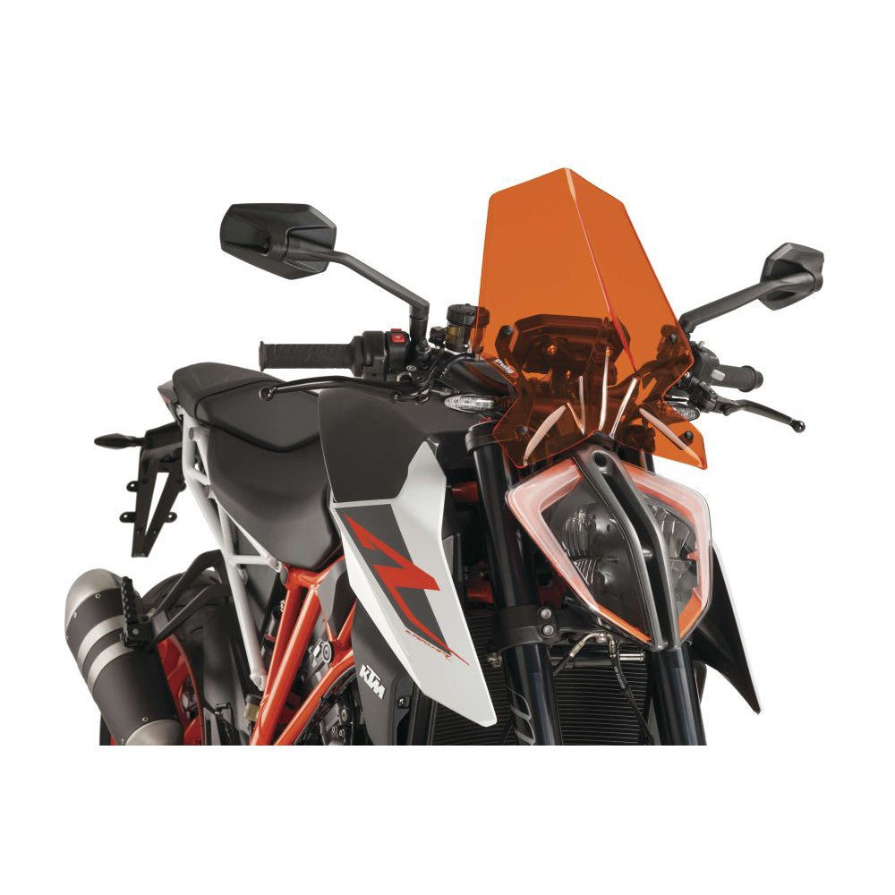 Puig Naked New Generation Windshield Orange - 9692T