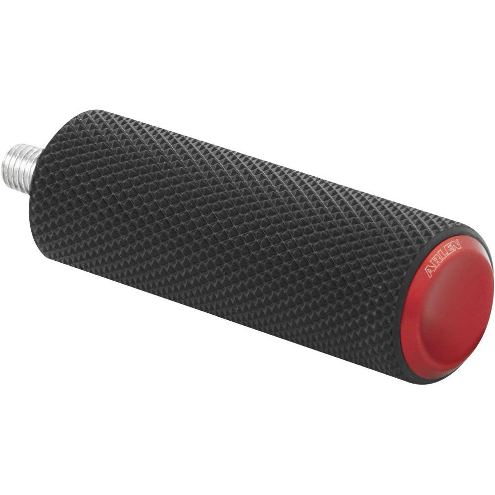 Arlen Ness Knurled Red Shift Peg 07-948