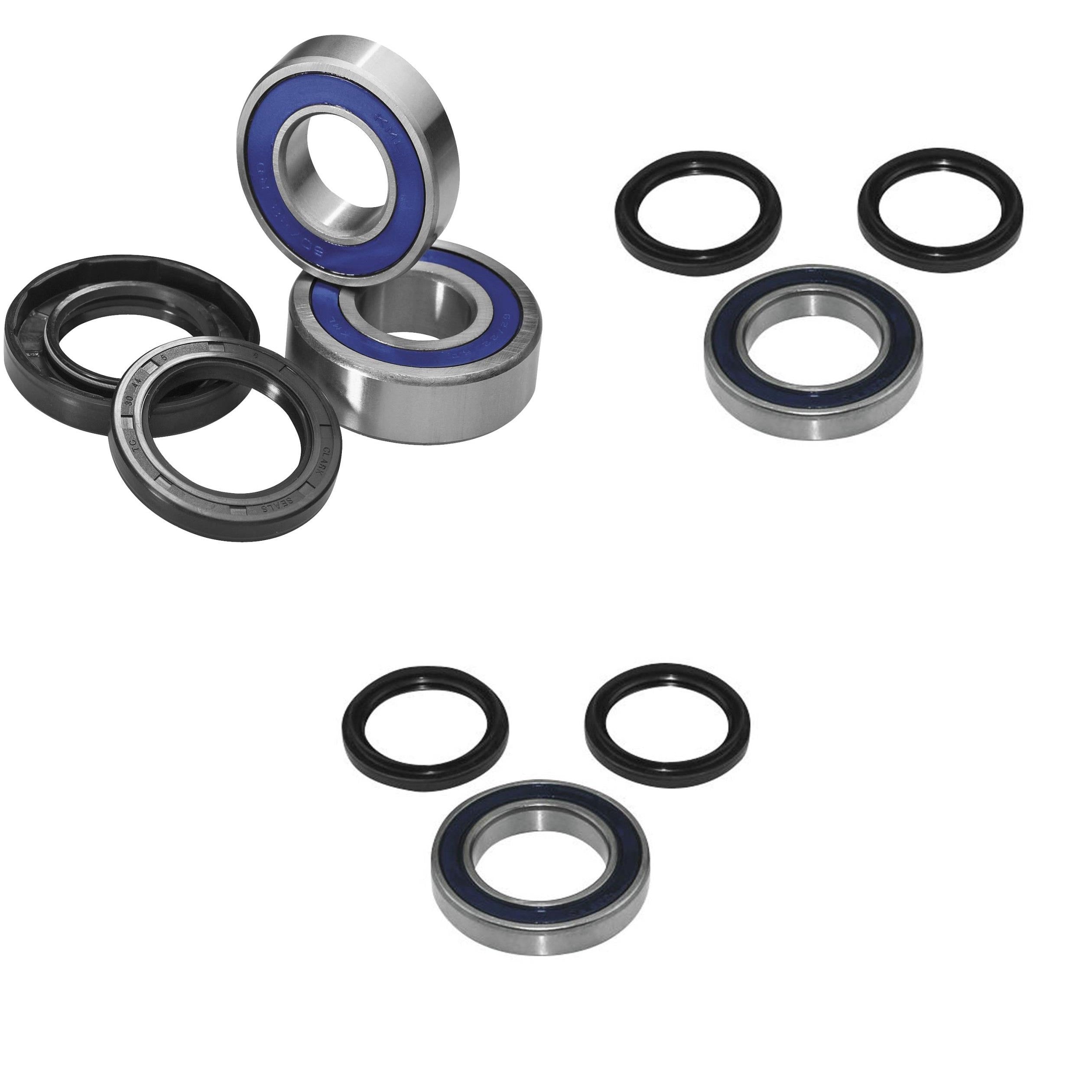 QUADBOSS Front and Rear Wheel Bearing Kits for Honda ATC200M 1984-1985