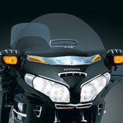 Kuryakyn Chrome Windshield Trim Illuminated Turn Signal Accent Honda Goldwing