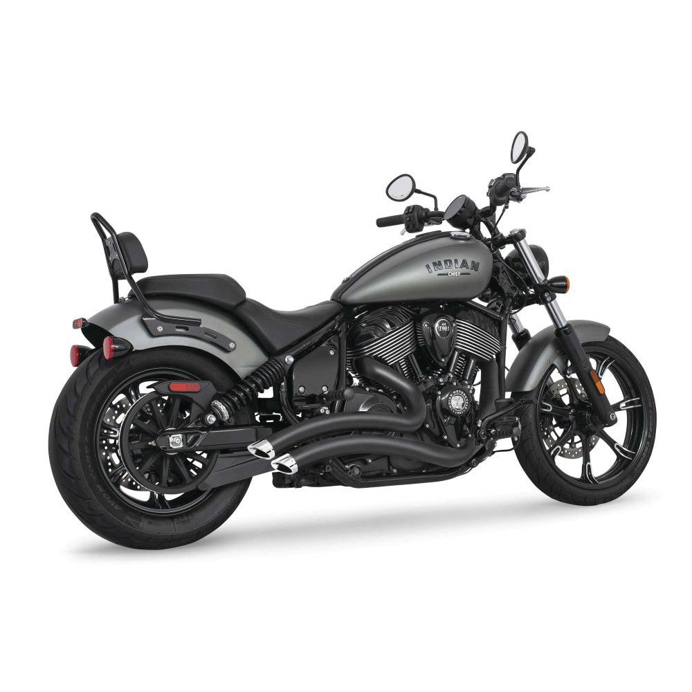 Freedom Performance Sharp Curve Radius Exhaust Slash Cut Black Chrome Tip