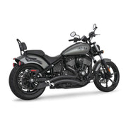 Freedom Performance Sharp Curve Radius Exhaust Slash Cut Black Chrome Tip