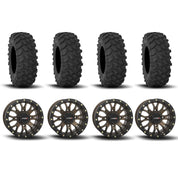 System 3 ST-3 Simulated Beadlock Bronze 15" Wheels And XTR370 Tires [33x10-15]