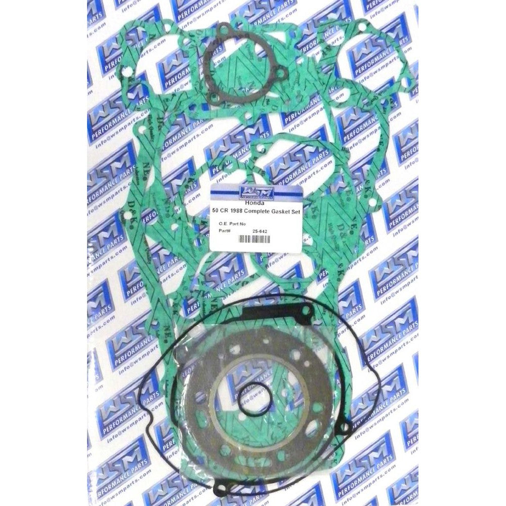 WSM Complete Gasket Kit For Honda 250 CR 1988 25-642