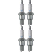 Set 4 NGK Standard Spark Plugs for Kawasaki KX125-H 1991 Engine 125cc
