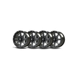 Juego de 4 ruedas Bullite Lancer 14 x 7,0, color bronce, 4/156, 5+2