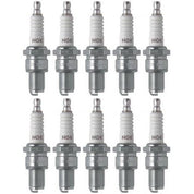 Set of 10 NGK Standard Spark Plugs for Kawasaki KZ750-B 1979-1976 Engine 750cc