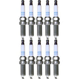Set of 10 NGK Standard Spark Plugs for Suzuki VL1500B/BT 2013 Engine 1462cc