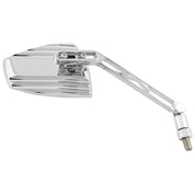 Highsider Wave Mirror Chrome - 301-4910