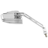 Espejo retrovisor Highsider Wave cromado - 301-4910