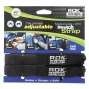 Rok Straps Heavy-Duty Tie Down Straps 1" W Cruiser Black - ROK10025
