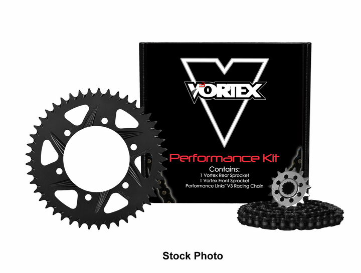 Vortex Black GFRA 520RX3-110 Chain and Sprocket Kit 16-41 Tooth - CK4243