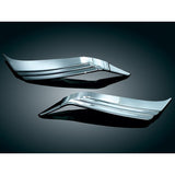 Moldura cromada Kuryakyn para viseras de luces traseras y maletero para Honda Goldwing 1800 2016