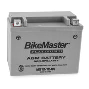 AGM 12V Platinum Battery For Kawasaki ZX600E Ninja ZX-6 1993-2002 Grey