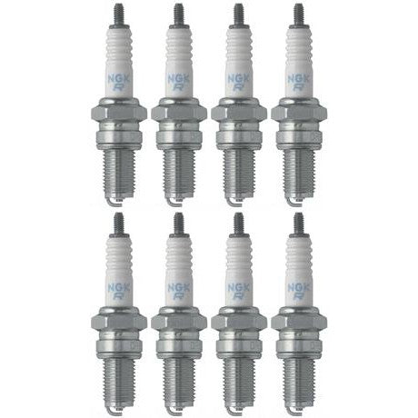 Set of 8 NGK Standard Spark Plugs for Suzuki GS1100 1986 Engine 1100cc