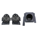 SSV Works Behind Seat 6.5" Kick Speaker Pods And L7 Subwoofer Box For Polaris Slingshot 15-21