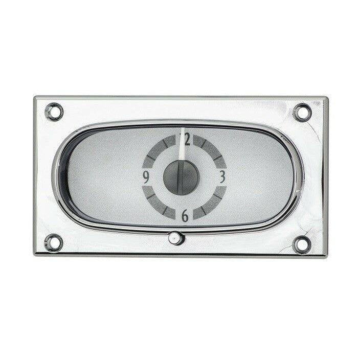 Dakota Digital 58 Chevy Impala Analog Clock Gauge for VHX kits only VLC-58C-IMP