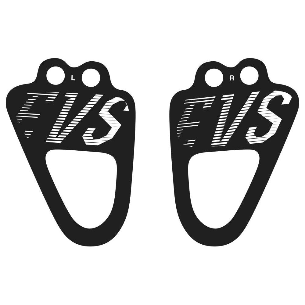 EVS Adult Reinforcer Palm Support Pair Black - GLRPS