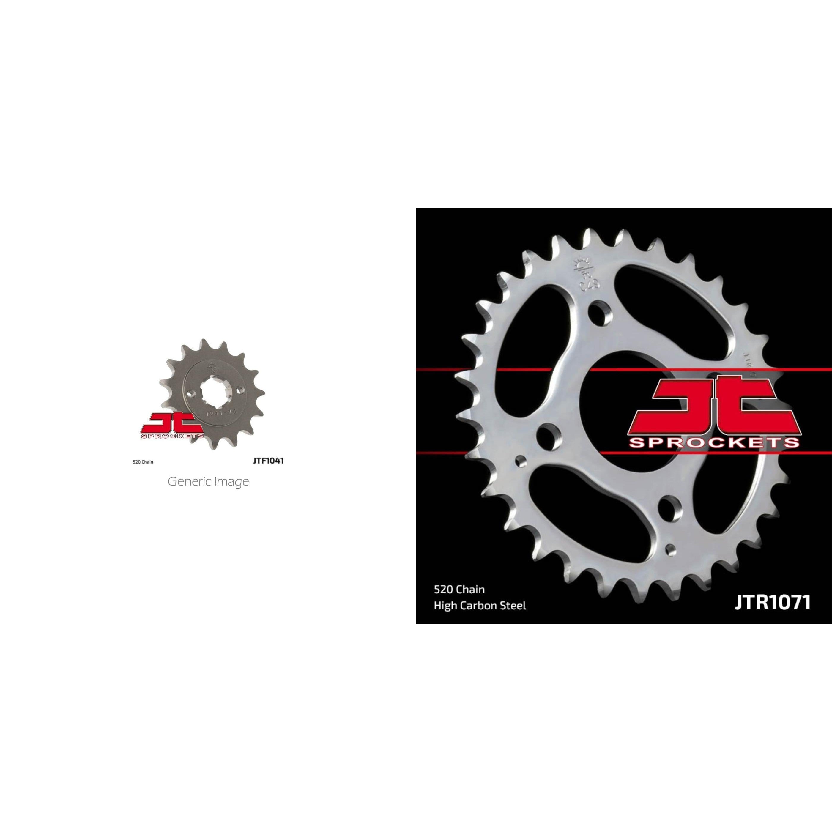 Front & Rear Steel Sprocket Kit for ATV/UTV KYMCO MXER 150 2002-2005