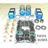 Kit de reconstrucción de cabezal de potencia WSM para Yamaha 150-200 HP HPDI .010 sobre 100-290-11