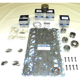 Kit de reconstrucción de cabezal de potencia WSM para Mercury / Mariner 100 / 115 Hp 4 cilindros Looper 92-93 .040 más