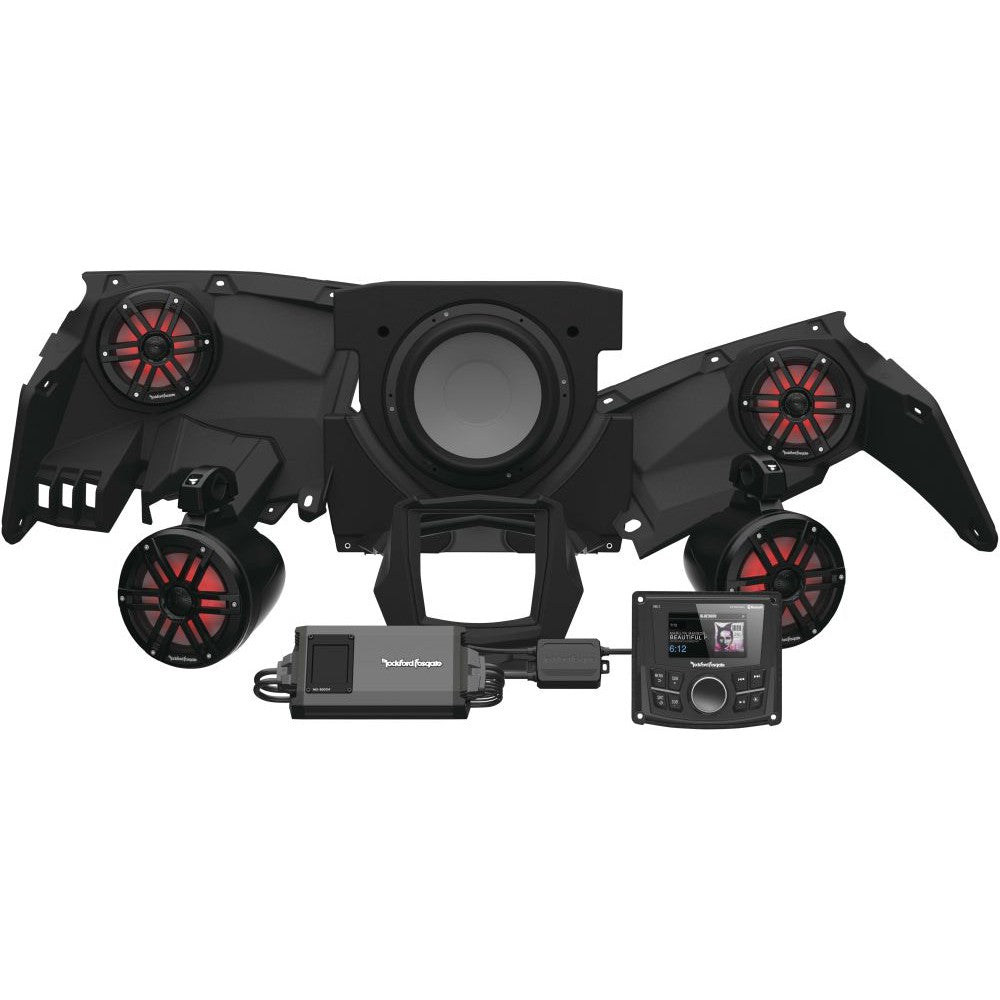 Rockford Fosgate Audio Kit Stage 4 Black X317-STG4