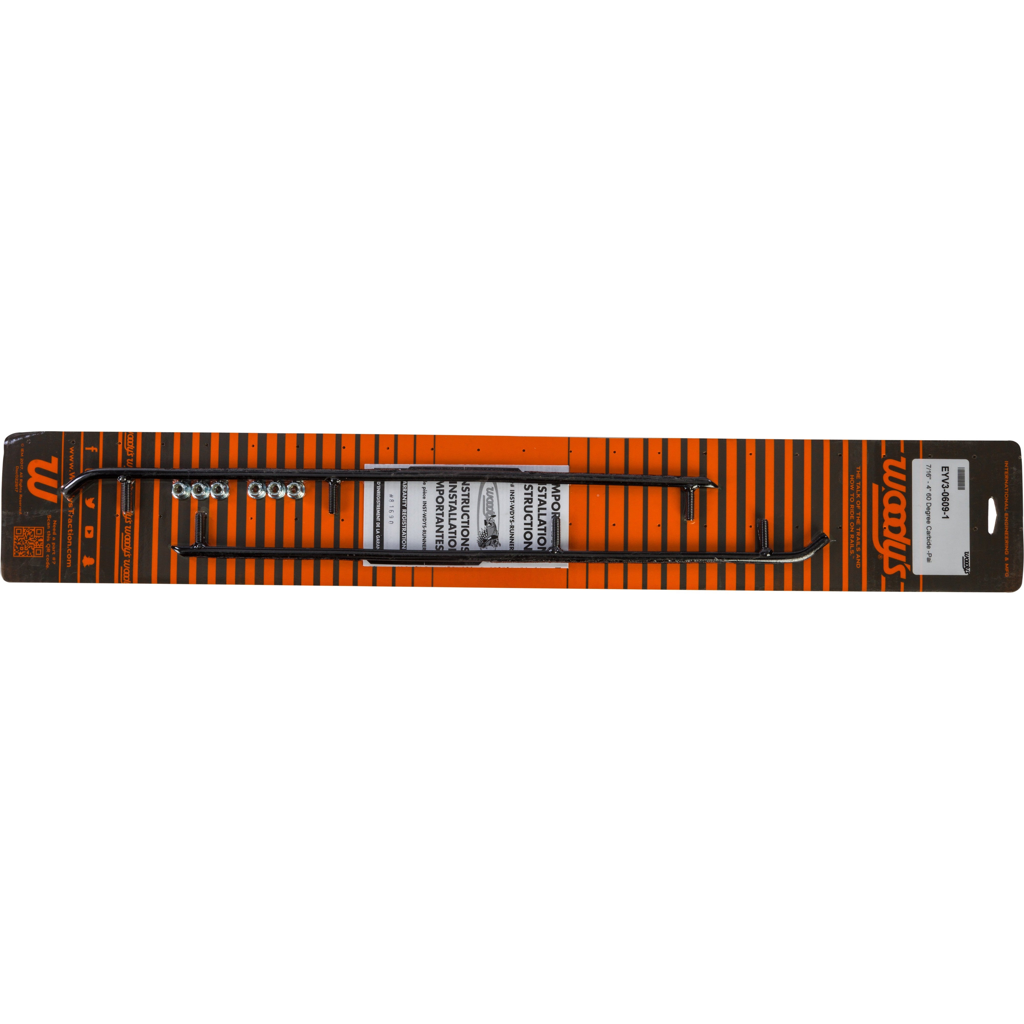 4" CARBIDE RUNNERS YAMAHA