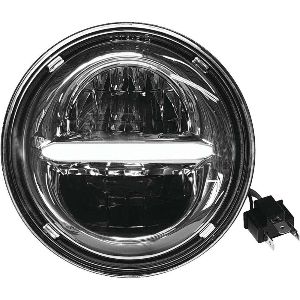 Pathfinder Classic-Styling LED Headlight 5-3/4" Chrome