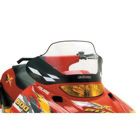 POWERMADD 11540 Cobra Polaris Edge High Clear W/black/white