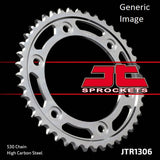 Piñón trasero de acero 42T para Honda CBR1000RR de calle (2008-2016)