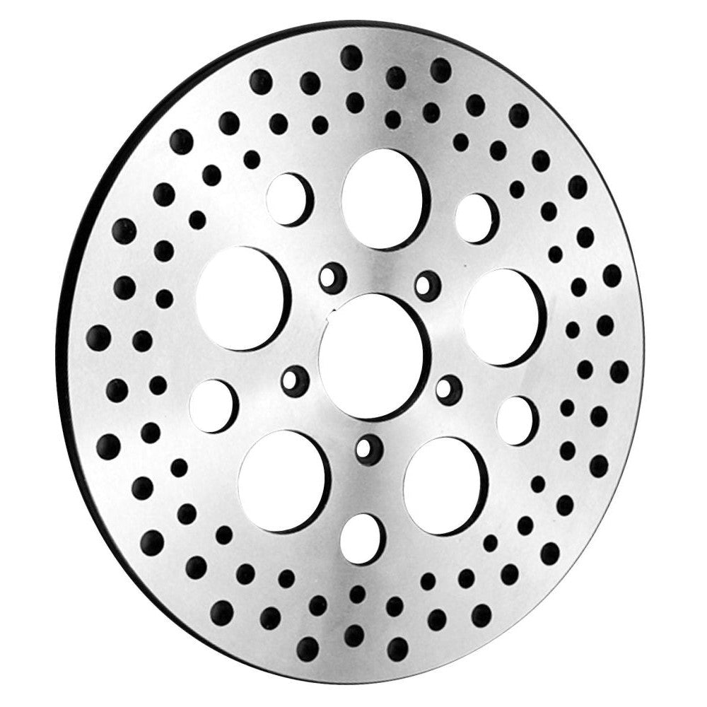 Bikers Choice Polished Rotors For - M-RT-1034 Front Round Hole