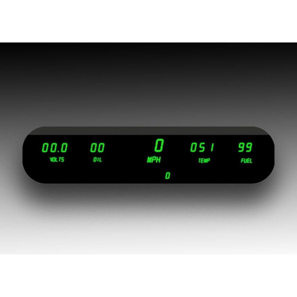 Intellitronix 5 Gauge Universal Digital Panel DP10001 - Green