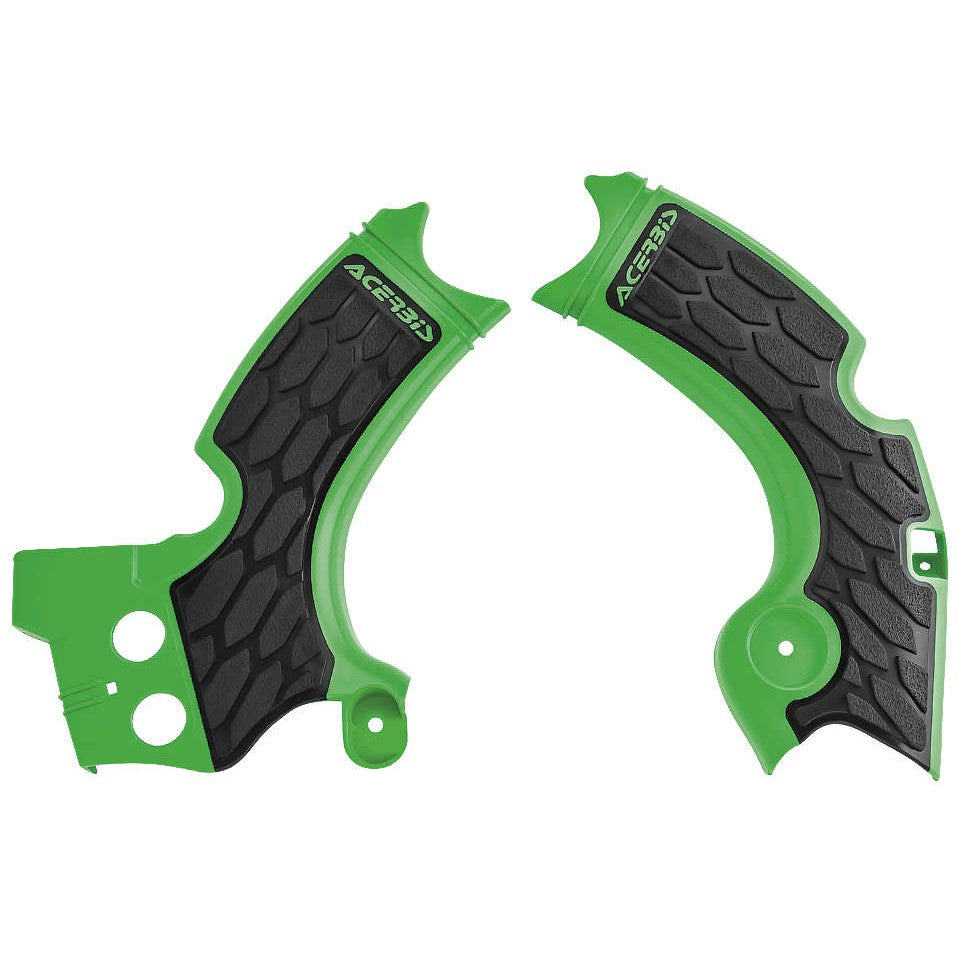 Acerbis Green/Black X-Grip Frame Guard - 2657591089