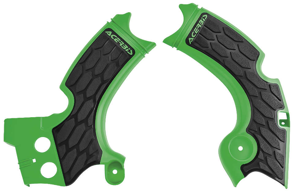 Acerbis Green/Black X-Grip Frame Guard - 2657591089