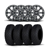 Rines ITP Velocity Inertia de 15" en negro mate y neumáticos Coyote [33x10R-15]
