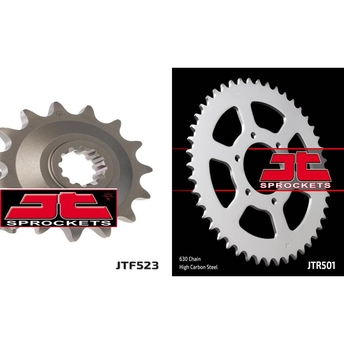 Front & Rear Sprocket Kit for KAWASAKI GPZ1100 A1-A3-ZX-Unitrack 83-85