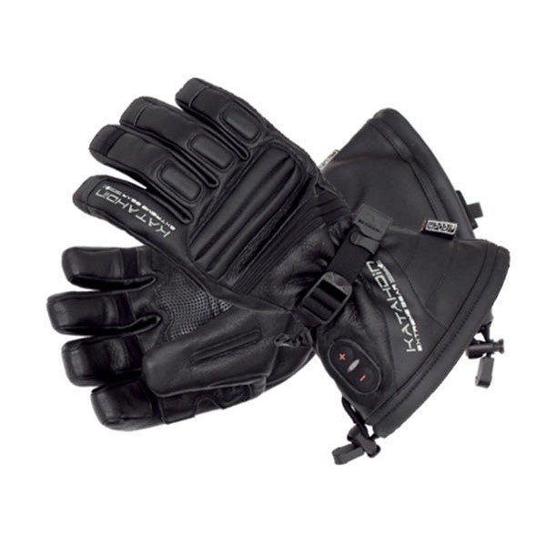 Katahdin Heated Snowmobile Gloves L 100% Waterproof Genuine Leather