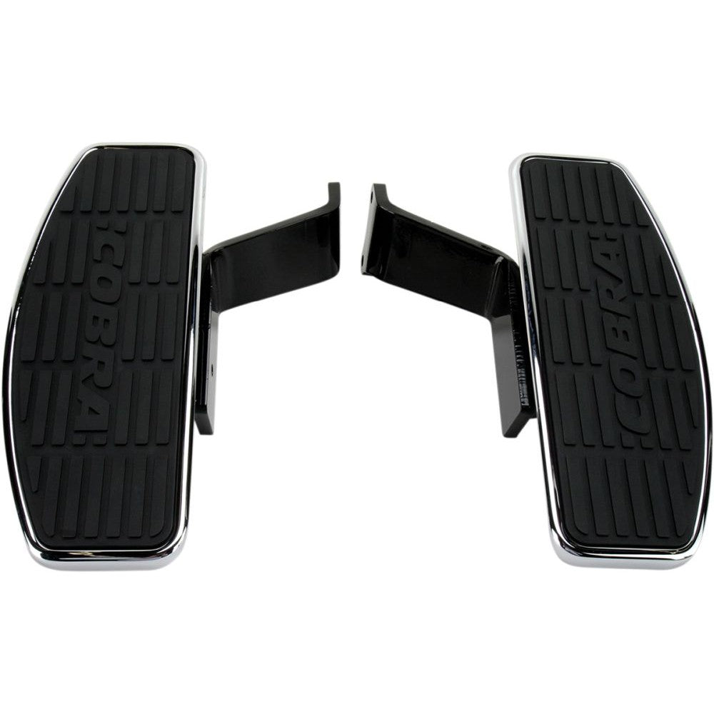 Cobra Boulevard Front Floorboard Kit Chrome - 06-1634